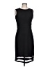 Calvin Klein Solid Black Cocktail Dress Size 10 - photo 1