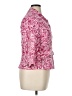 Coldwater Creek Print Pink Blazer Size 14 - photo 4