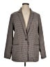 Nine West Houndstooth Gray Blazer Size XL - photo 1