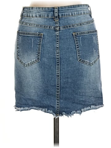 Unbranded Denim Skirt (view 2)