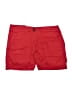 Nautica Solid Red Cargo Shorts Size 6 - photo 1