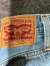 Levi's 100% Cotton Blue Denim Shorts Size 27 waist - photo 3