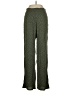 Three Dots 100% Rayon Polka Dots Green Casual Pants Size S - photo 2