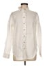 Liz Claiborne Ivory Long Sleeve Button-Down Shirt Size M - photo 1
