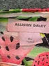 Allison Daley 100% Polyester Tropical Green Short Sleeve Blouse Size XL - photo 7