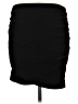 Free People Solid Black Casual Skirt Size M - photo 1