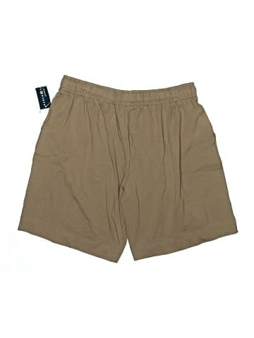 Karen Scott Sport Khaki Shorts (view 2)