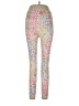 Fabletics Print Pink Active Pants Size L - photo 1