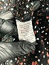 Monday Fun 100% Rayon Black 3/4 Sleeve Blouse Size L - photo 8