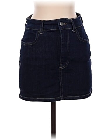 Zara Denim Skirt (view 1)