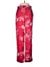 Second Female Floral Red Casual Pants Size M - photo 1