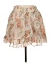 Zara Floral Ivory Casual Skirt Size M - photo 1