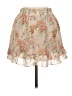 Zara Floral Ivory Casual Skirt Size M - photo 2