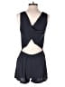 Silence and Noise Solid Black Romper Size S - photo 2