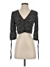 NLW Black 3/4 Sleeve Top Size S - photo 1