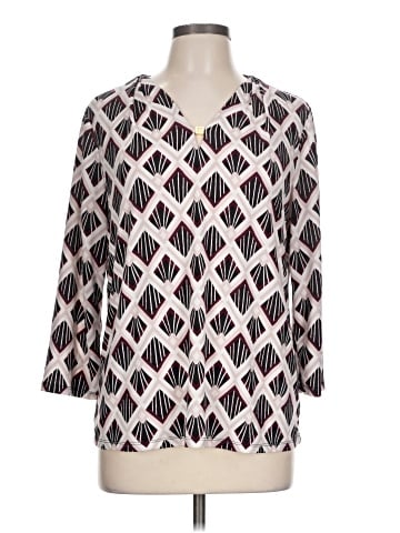 Anne Klein 3/4 Sleeve Blouse (view 1)