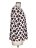 Anne Klein Argyle Ivory 3/4 Sleeve Blouse Size L - photo 4