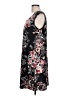 Connected Apparel Print Black Casual Dress Size 10 - photo 5