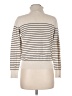 H&M Stripes Ivory Turtleneck Sweater Size M - photo 2