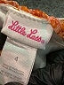 Little Lass Orange Dress Size 4 - photo 3