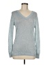 INC International Concepts Metallic Gray Silver Pullover Sweater Size M - photo 1