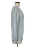 INC International Concepts Metallic Gray Silver Pullover Sweater Size M - photo 4