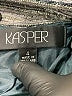 Kasper Chevron-herringbone Gray Blazer Size 4 - photo 6