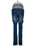 Shein Color Block Blue Jeans Size 8 - 10 Maternity - photo 2