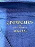 Crewcuts 100% Cotton Blue Short Sleeve Top Size 2XL (kids) - photo 3