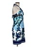 Cache Graphic Blue Cocktail Dress Size 6 - photo 4