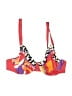 Feraud Graphic Pink Swimsuit Top Size UK 12 - photo 1