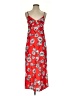 Assorted Brands 100% Polyester Floral Red Casual Dress Size XS - photo 1