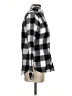 Express 100% Cotton Checkered-gingham Black Long Sleeve Button-Down Shirt Size XS - photo 4