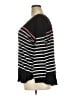 Torrid Stripes Black Pullover Sweater Size 2X Plus (2) - photo 5