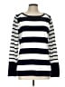 Tommy Hilfiger 100% Cotton Stripes Blue Pullover Sweater Size L - photo 1