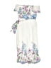 Rare Editions 100% Polyester White Dress Size 8 - photo 1