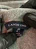 Lands' End 100% Polyester Gray Cardigan Size M - photo 7