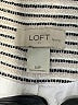 Ann Taylor LOFT Outlet Stripes Ivory Blazer Size M (petite) - photo 6