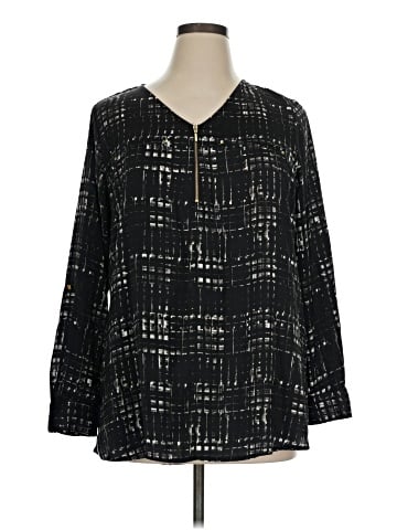 Apt. 9 3/4 Sleeve Blouse (view 1)