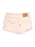 Levi's Pink Khaki Shorts Size 7 - photo 2