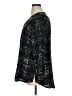 Apt. 9 100% Polyester Black 3/4 Sleeve Blouse Size XL - photo 5