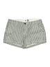 Old Navy 100% Cotton Stripes Ivory Shorts Size 8 - photo 1