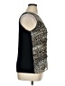 Dana Buchman 100% Polyester Silver Sleeveless Top Size XL - photo 4