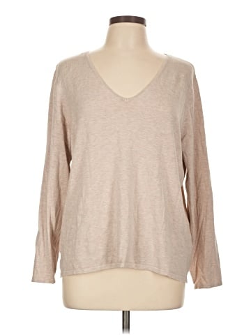 T Tahari Long Sleeve T-Shirt (view 1)