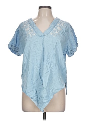 Lucky Brand Short Sleeve Blouse (view 1)
