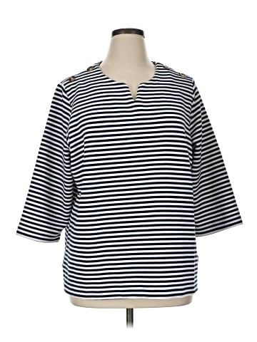 Croft & Barrow 3/4 Sleeve Top (view 1)