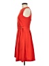 Warehouse Solid Red Cocktail Dress Size UK 10 / US 6 - photo 5