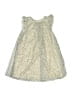 H&M 100% Polyester Stars Ivory Gold Dress Size 7 - 8 - photo 1