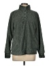 Eddie Bauer 100% Polyester Tweed Green Turtleneck Sweater Size M - photo 1