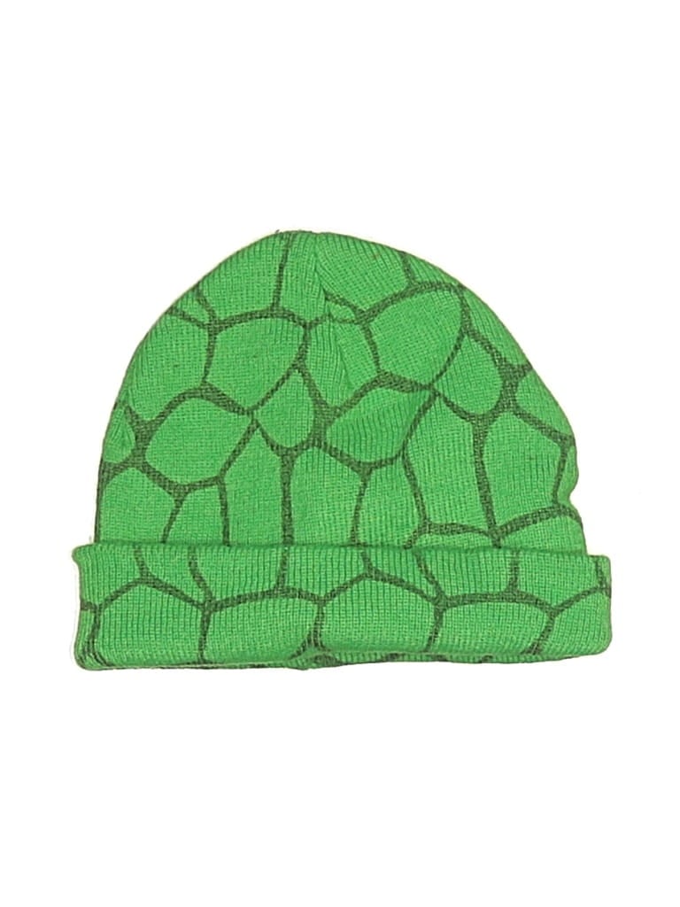 Pre-owned Nickelodeon Kids' Beanie Hat In Green